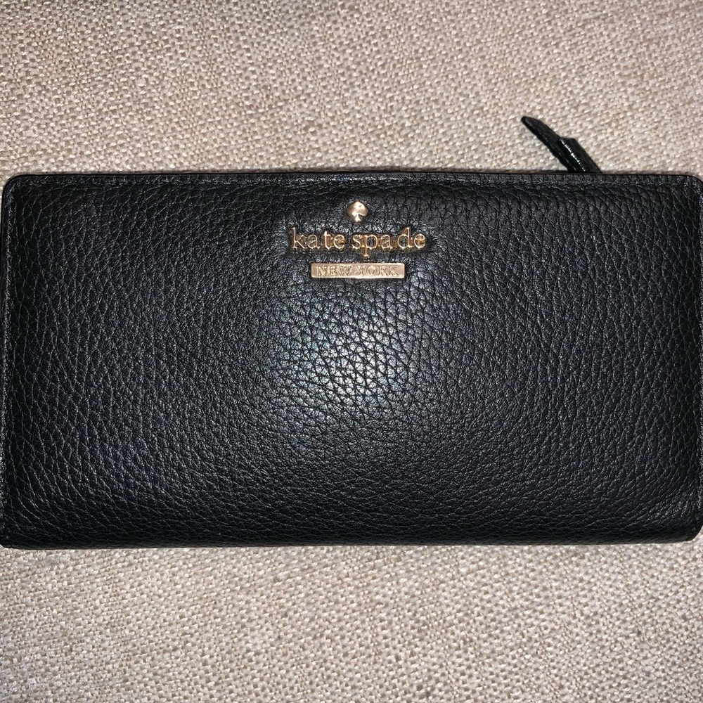 Kate spade slim wallet.